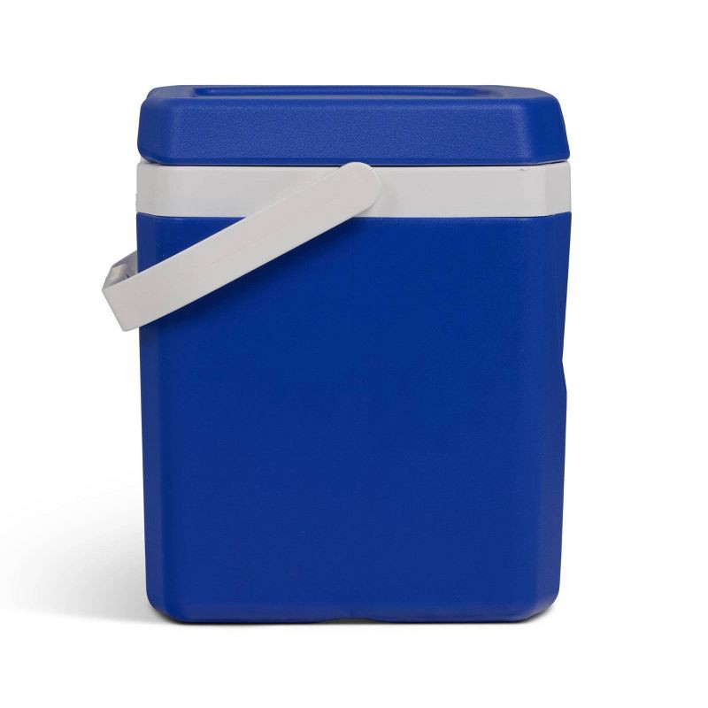 slide 6 of 11, Igloo 18 Cans/12qt Hard-Sided Coolers - Majestic Blue: Polyethylene, Odor & Stain Resistant, 18 cans, 12 qt