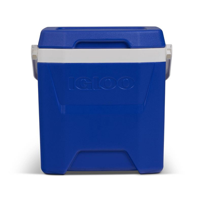 slide 1 of 11, Igloo 18 Cans/12qt Hard-Sided Coolers - Majestic Blue: Polyethylene, Odor & Stain Resistant, 18 cans, 12 qt