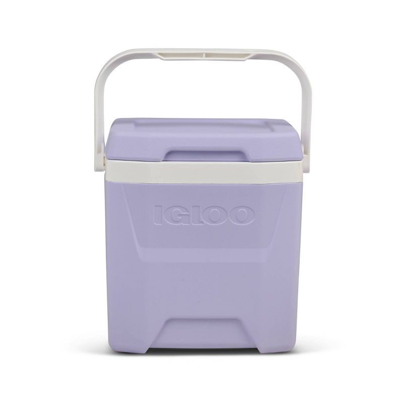 slide 2 of 11, Igloo 18 Cans/12qt Hard-Sided Coolers - Lilac Breeze: Odor & Stain-Resistant Polyethylene, 18 cans, 12 qt