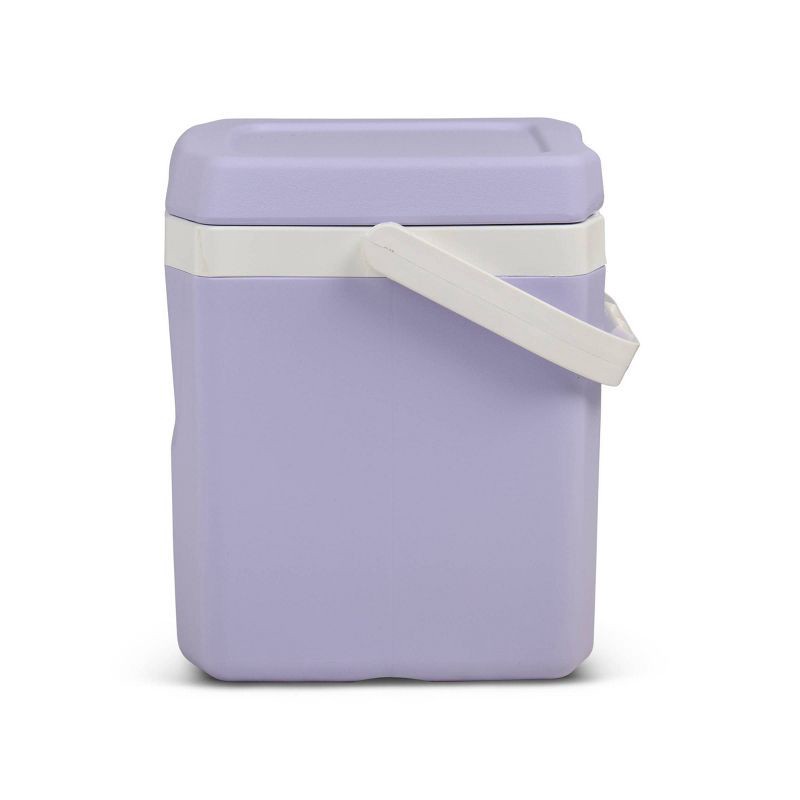 slide 4 of 11, Igloo 18 Cans/12qt Hard-Sided Coolers - Lilac Breeze: Odor & Stain-Resistant Polyethylene, 18 cans, 12 qt