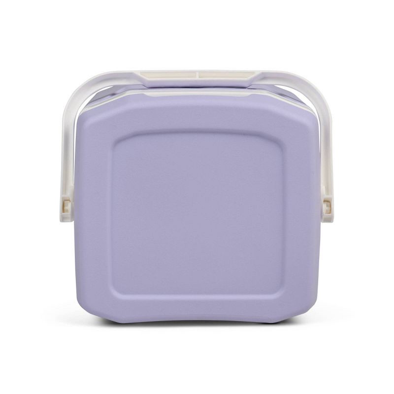 slide 10 of 11, Igloo 18 Cans/12qt Hard-Sided Coolers - Lilac Breeze: Odor & Stain-Resistant Polyethylene, 18 cans, 12 qt