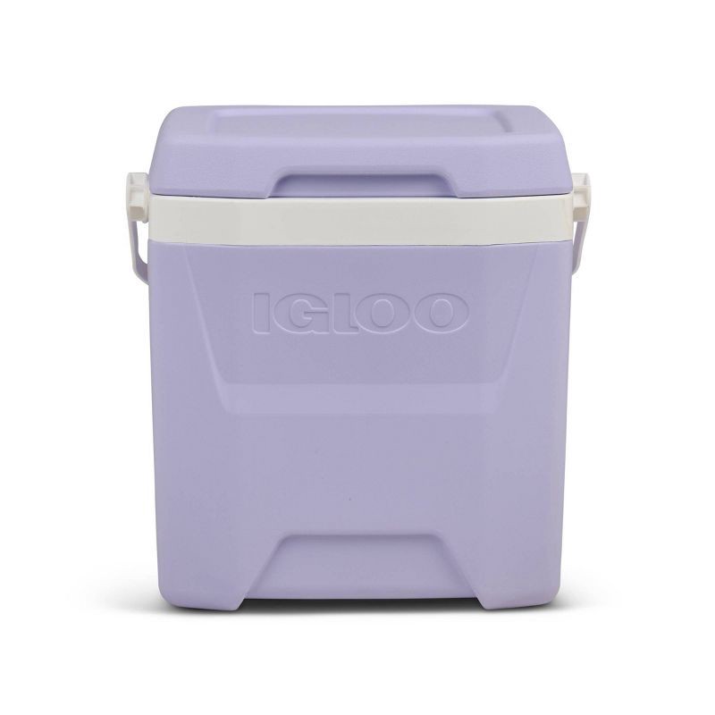 slide 1 of 11, Igloo 18 Cans/12qt Hard-Sided Coolers - Lilac Breeze: Odor & Stain-Resistant Polyethylene, 18 cans, 12 qt