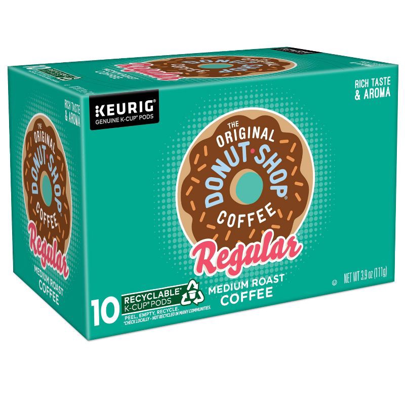 slide 15 of 17, The Original Donut Shop Regular Medium Roast Keurig K-Cup Coffee Pods - 10ct, 10 ct