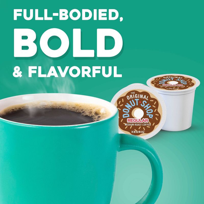slide 4 of 17, The Original Donut Shop Regular Medium Roast Keurig K-Cup Coffee Pods - 10ct, 10 ct