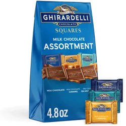 Ghirardelli Milk Chocolate Candy SQUARES Assortment - 4.8oz