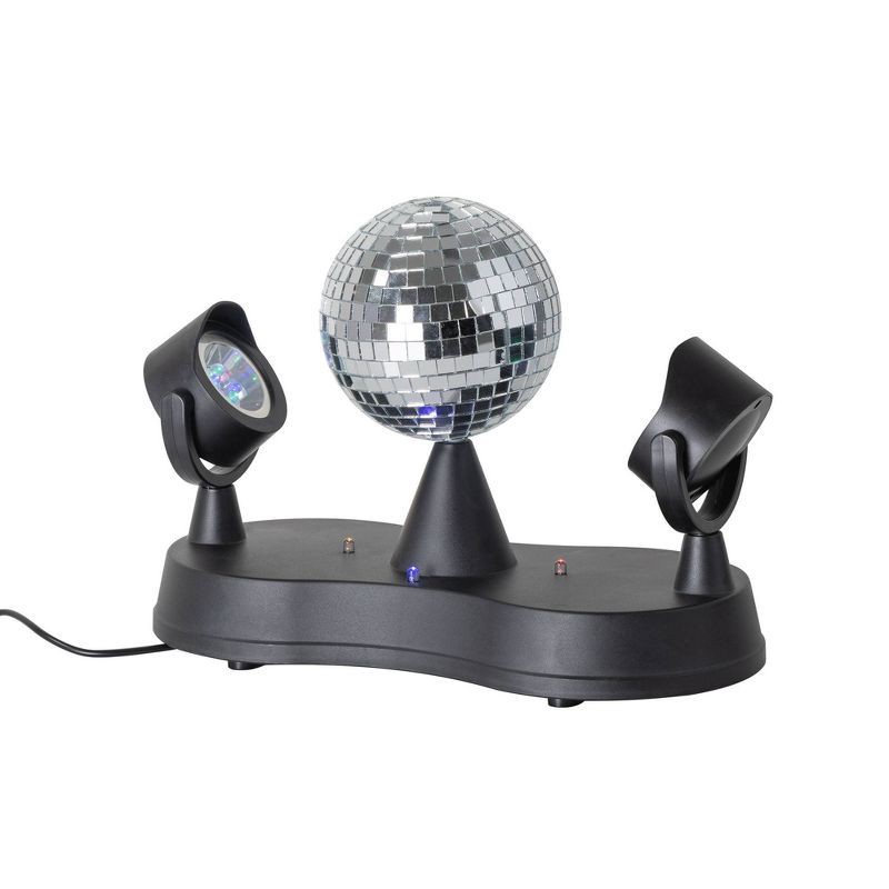 slide 3 of 3, West & Arrow Rotating Disco Ball Party Projector USB Powered, 1 ct
