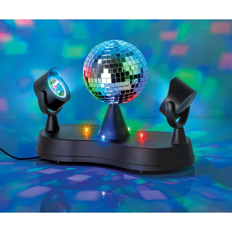 slide 1 of 3, West & Arrow Rotating Disco Ball Party Projector USB Powered, 1 ct