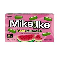 Mike and Ike Sour Watermelon Theater Box Candy - 4.25oz
