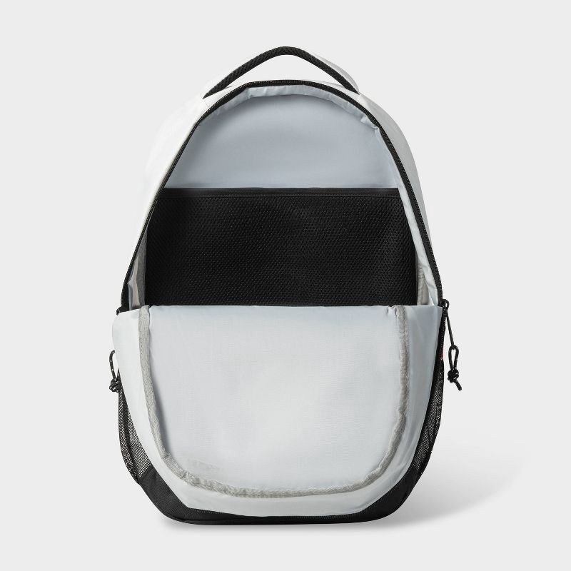 slide 4 of 5, Champion Center Backpack - White, 1 ct
