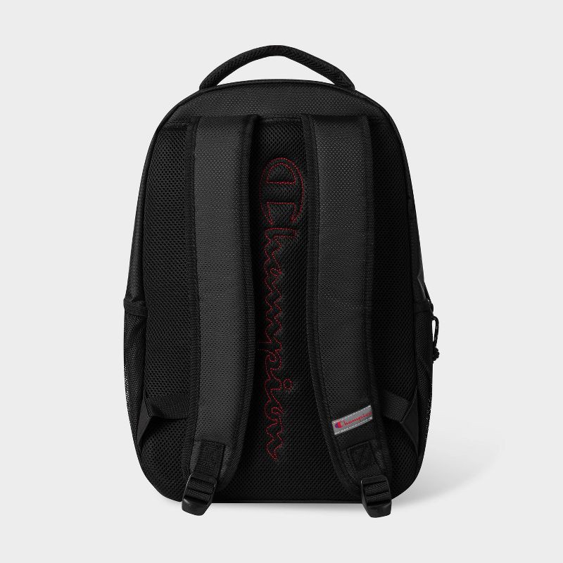 slide 3 of 5, Champion Center Backpack - Black, 1 ct