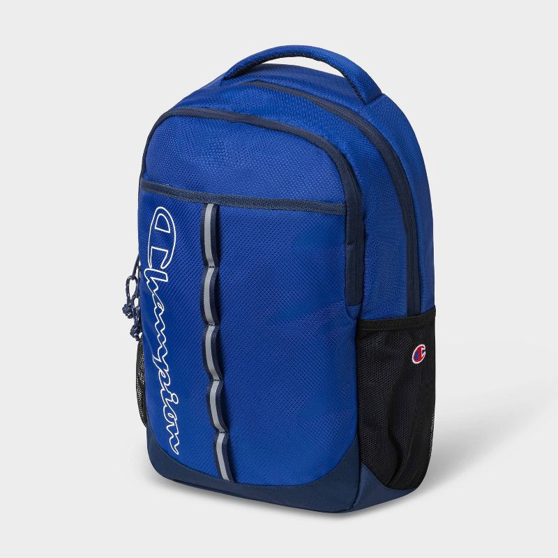 slide 2 of 5, Champion Center Backpack - Blue Combo, 1 ct