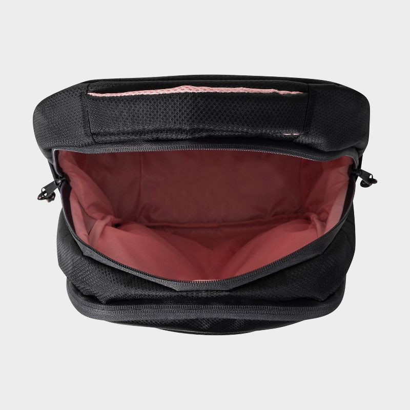 slide 5 of 5, Champion Center Backpack - Black/Pink, 1 ct