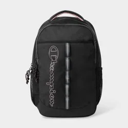 Champion Center Backpack - Black/Pink