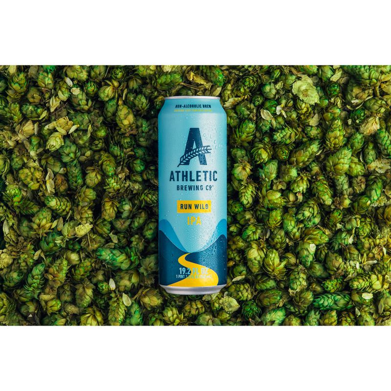 slide 2 of 4, Athletic Brewing Co Athletic Brewing Run Wild Non-Alcoholic Beer - 19.2 fl oz Can, 19.2 fl oz
