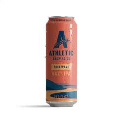 Athletic Brewing Co Athletic Brewing Free Wave Hazy Non-Alcoholic Beer - 19.2 fl oz Can