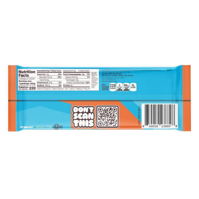 slide 2 of 6, Feastables MrBeast Peanut Butter Cups - 7.05oz/5ct, 7.05 oz, 5 ct