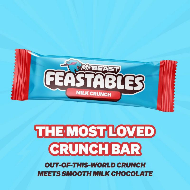 slide 5 of 8, Feastables MrBeast Chocolates Variety Pack - 11.85oz/28ct, 11.85 oz, 28 ct