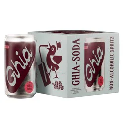 Ghia Non-Alcoholic Le Spritz Ghia Soda - 4pk/8.4 fl oz