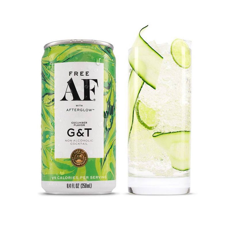 slide 5 of 7, Free AF Non-Alcoholic Cocktail Variety - 4pk/8.4 fl oz Cans, 4 ct; 8.4 fl oz