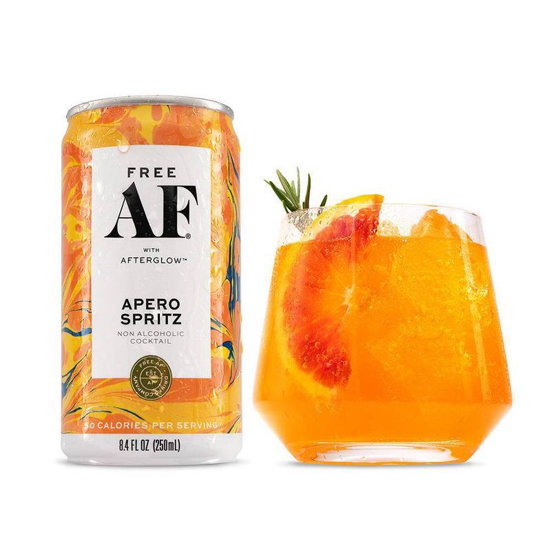 slide 6 of 7, Free AF Non-Alcoholic Cocktail Variety - 4pk/8.4 fl oz Cans, 4 ct; 8.4 fl oz