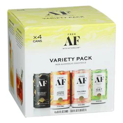 Free AF Non-Alcoholic Cocktail Variety - 4pk/8.4 fl oz Cans