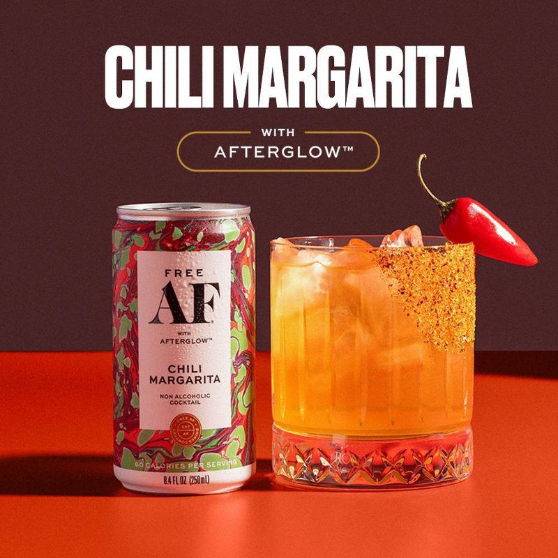 slide 4 of 11, Free AF Non-Alcoholic Margarita Variety - 4pk/8.4 fl oz Cans, 4 ct; 8.4 fl oz