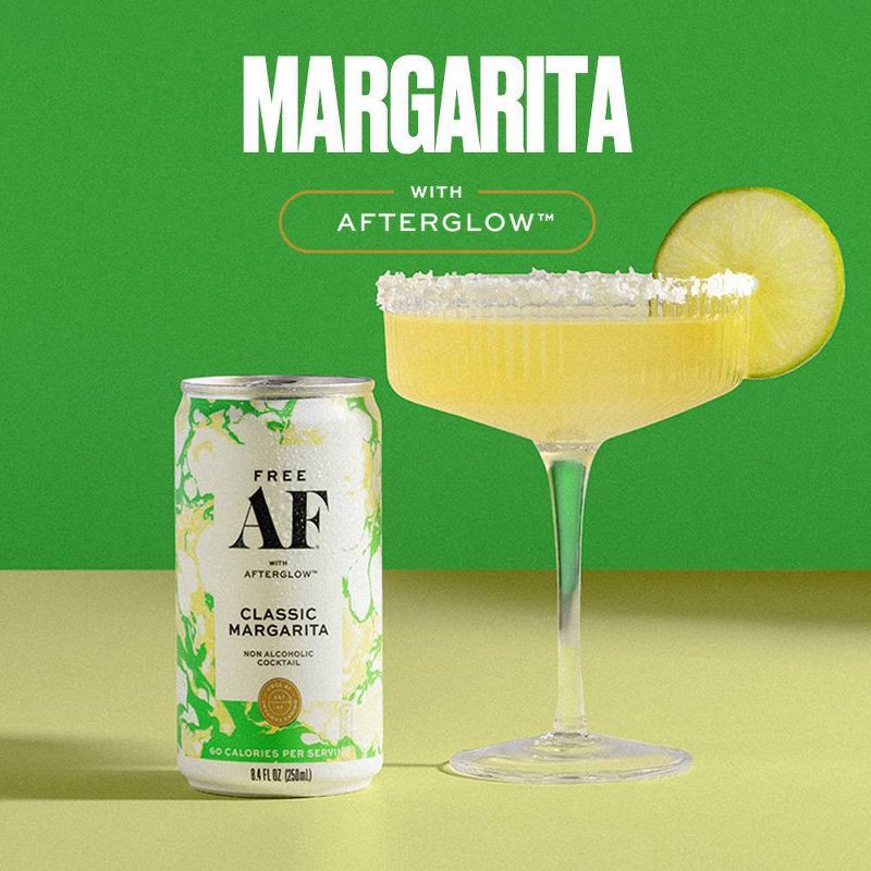slide 5 of 11, Free AF Non-Alcoholic Margarita Variety - 4pk/8.4 fl oz Cans, 4 ct; 8.4 fl oz