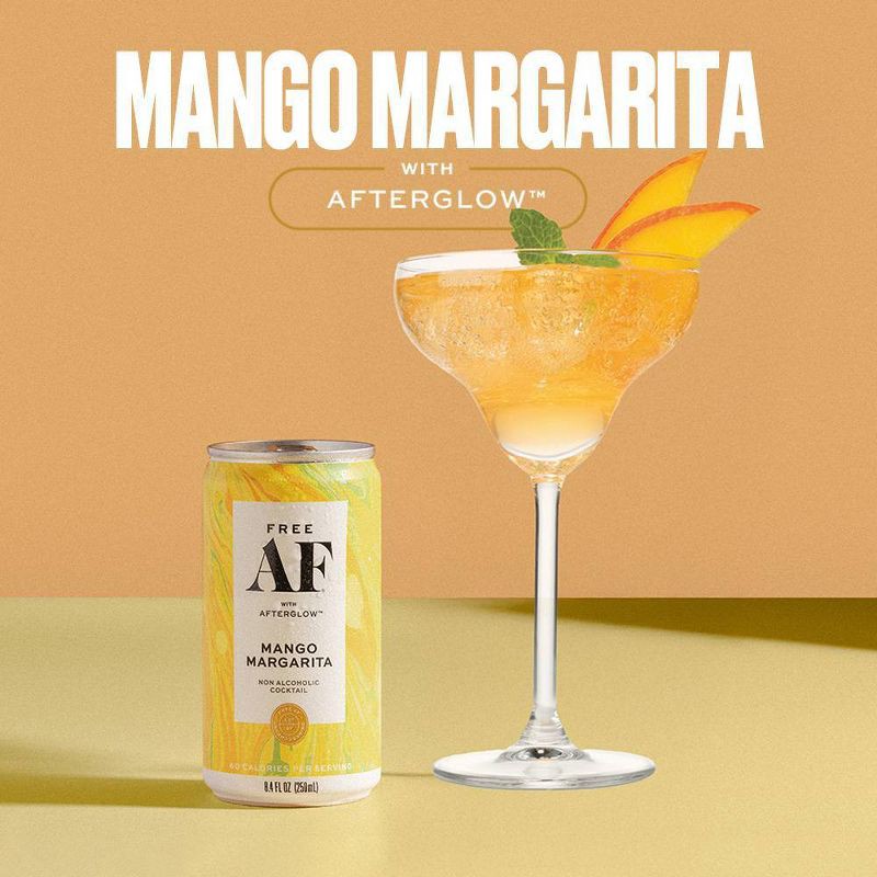 slide 6 of 11, Free AF Non-Alcoholic Margarita Variety - 4pk/8.4 fl oz Cans, 4 ct; 8.4 fl oz