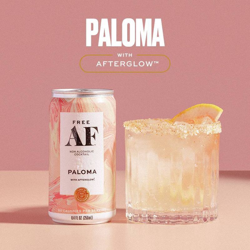 slide 7 of 11, Free AF Non-Alcoholic Margarita Variety - 4pk/8.4 fl oz Cans, 4 ct; 8.4 fl oz