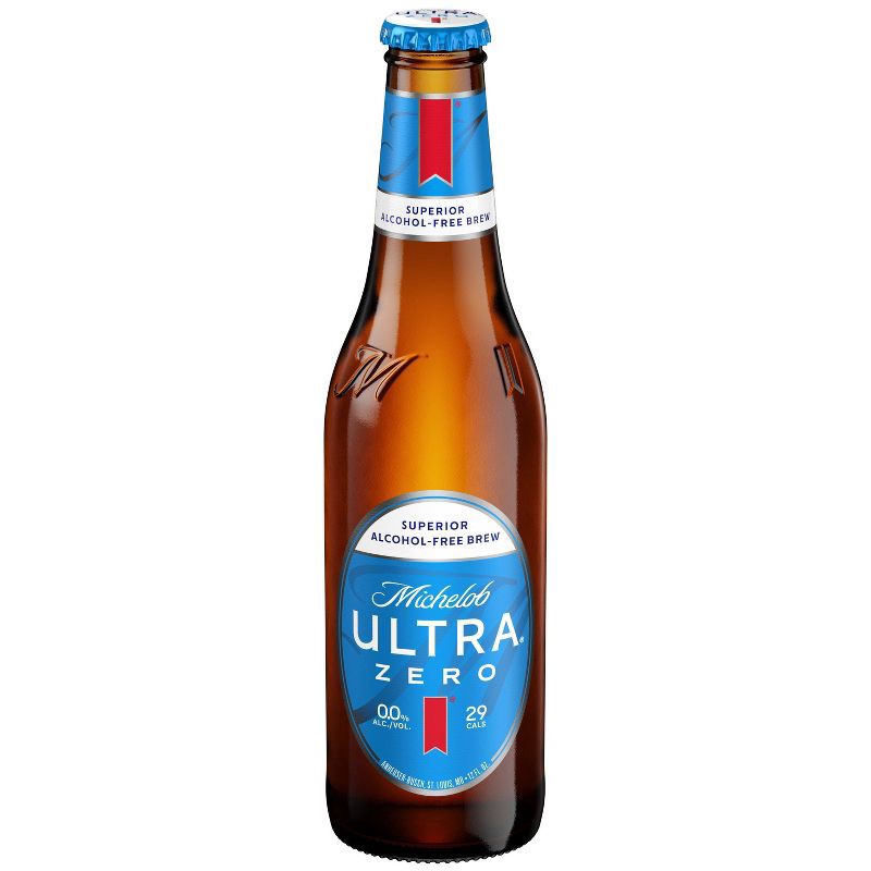 slide 10 of 11, Michelob ULTRA Zero Non-Alcoholic Beer - 6pk/12 fl oz Bottles, 6 ct; 12 fl oz