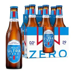 Michelob ULTRA Zero Non-Alcoholic Beer - 6pk/12 fl oz Bottles