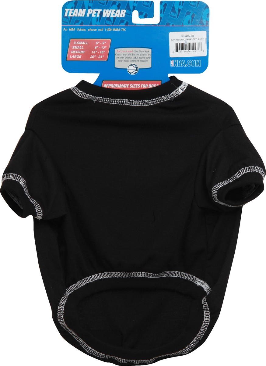 slide 5 of 6, Pets First San Antonio Spurs T-Shirt, MED