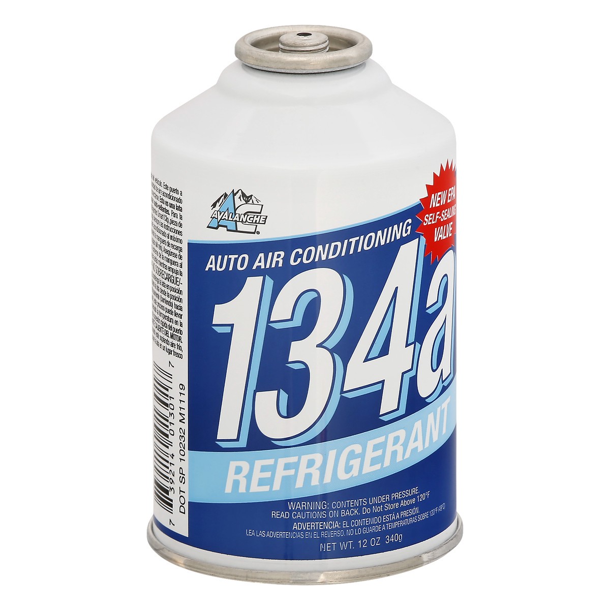 slide 2 of 9, Avalanche 134a Refrigerant 12 oz, 12 oz