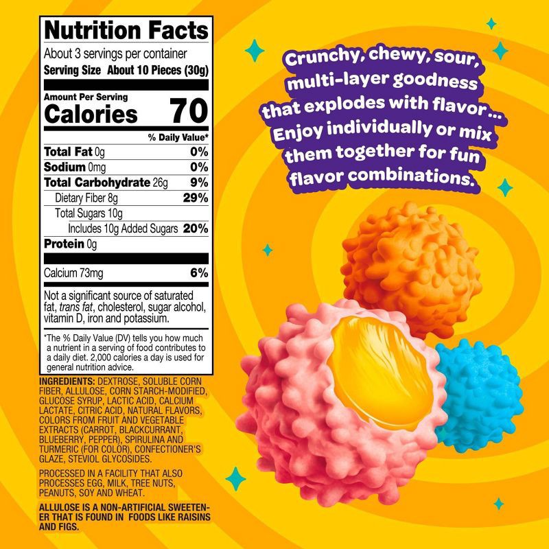 slide 4 of 5, JOYRIDE Crunchy Candy Gummy Busters - 3.5oz, 3.5 oz