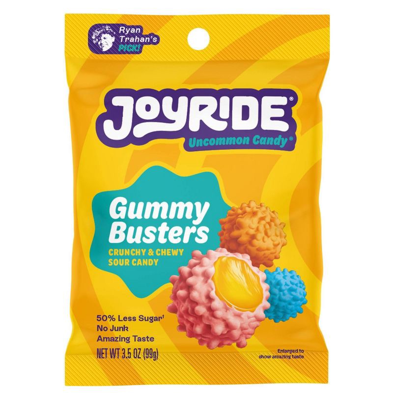 slide 1 of 5, JOYRIDE Crunchy Candy Gummy Busters - 3.5oz, 3.5 oz