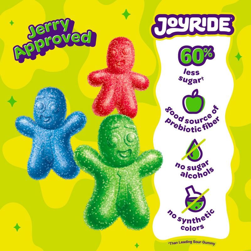 slide 5 of 5, JOYRIDE Candy Sour Gummy Snacks - 3.5oz, 3.5 oz
