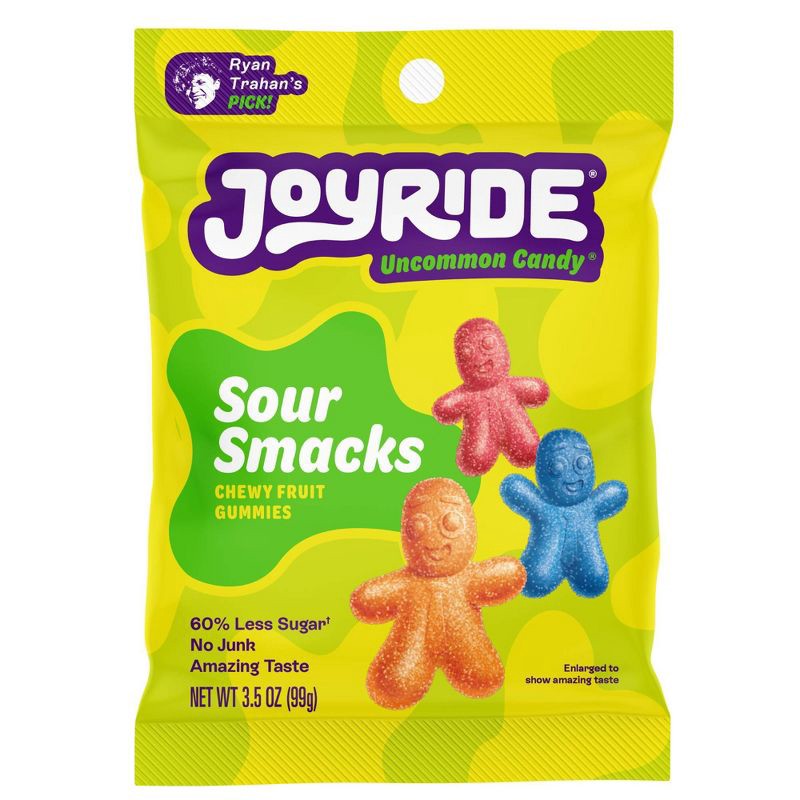 slide 1 of 5, JOYRIDE Candy Sour Gummy Snacks - 3.5oz, 3.5 oz