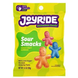 JOYRIDE Candy Sour Gummy Snacks - 3.5oz