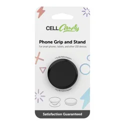 Cell Candy Collapsible Phone Grip - Black
