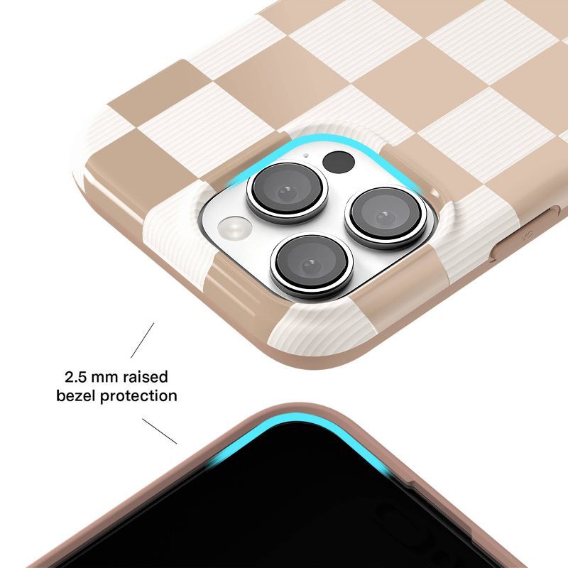 slide 2 of 7, VELVET CAVIAR iPhone 16 Pro MagSafe Case - Nude Vibe Checker: Protective Cell Cover, 1 ct
