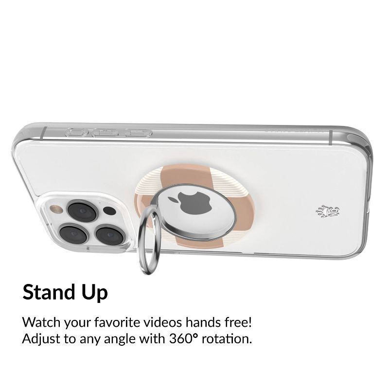 slide 3 of 6, VELVET CAVIAR MagSafe Grip Ring - Nude Vibe Checker, 1 ct