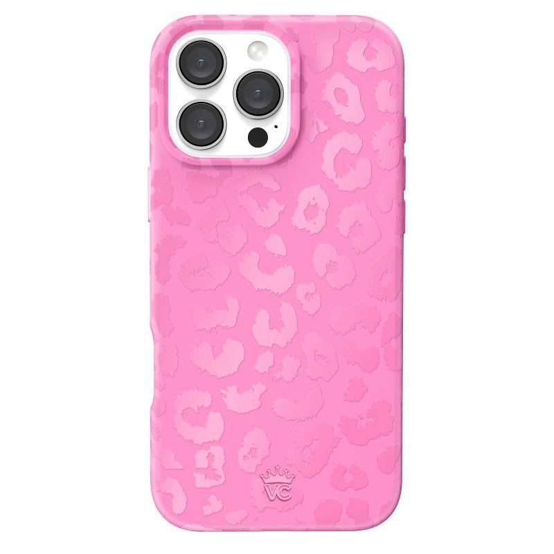 slide 1 of 7, VELVET CAVIAR iPhone 16 Pro Max MagSafe Case - Hot Pink Leopard: Bump-Resistant Design, 1 ct