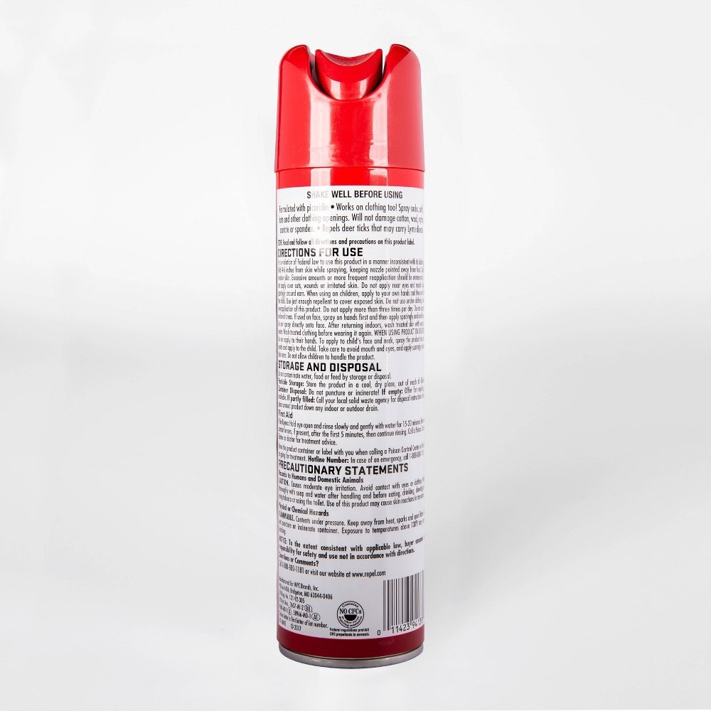 slide 2 of 5, Repel Tick Defense Aerosol, 6.5 oz