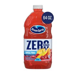 Ocean Spray Zero Sugar Tropical Punch Juice Drink - 64 fl oz Bottle