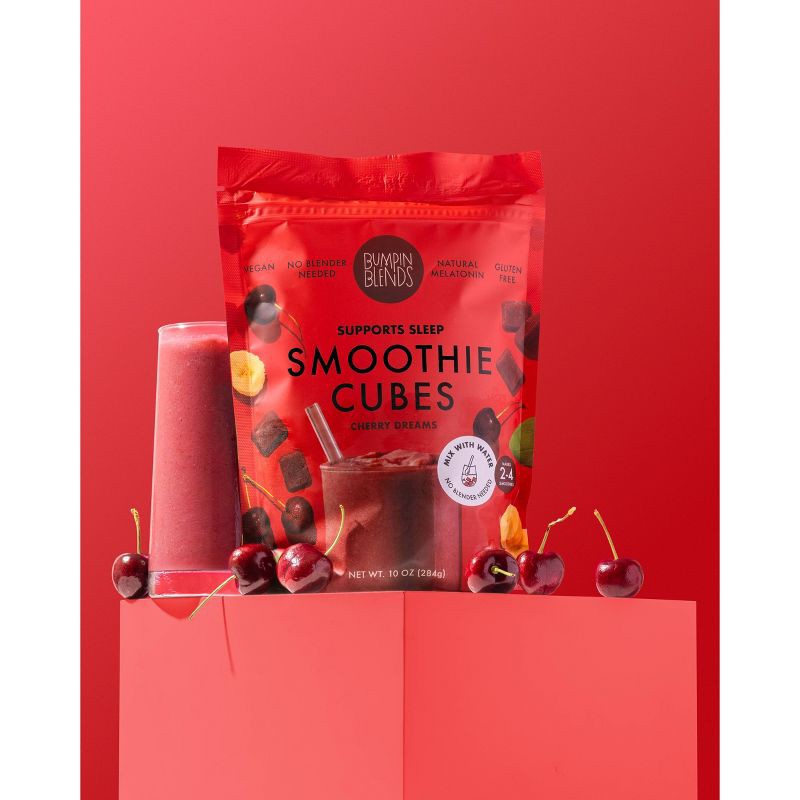 slide 3 of 7, Bumpin Blends Cherry Dreams Frozen Smoothie Cubes - 10oz, 10 oz