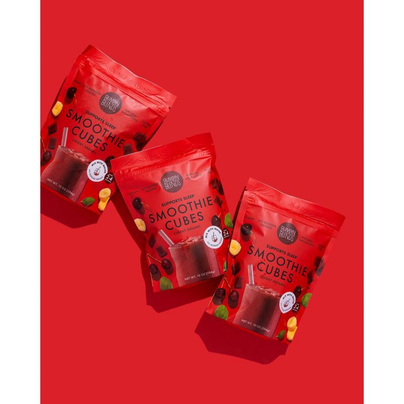 slide 5 of 7, Bumpin Blends Cherry Dreams Frozen Smoothie Cubes - 10oz, 10 oz