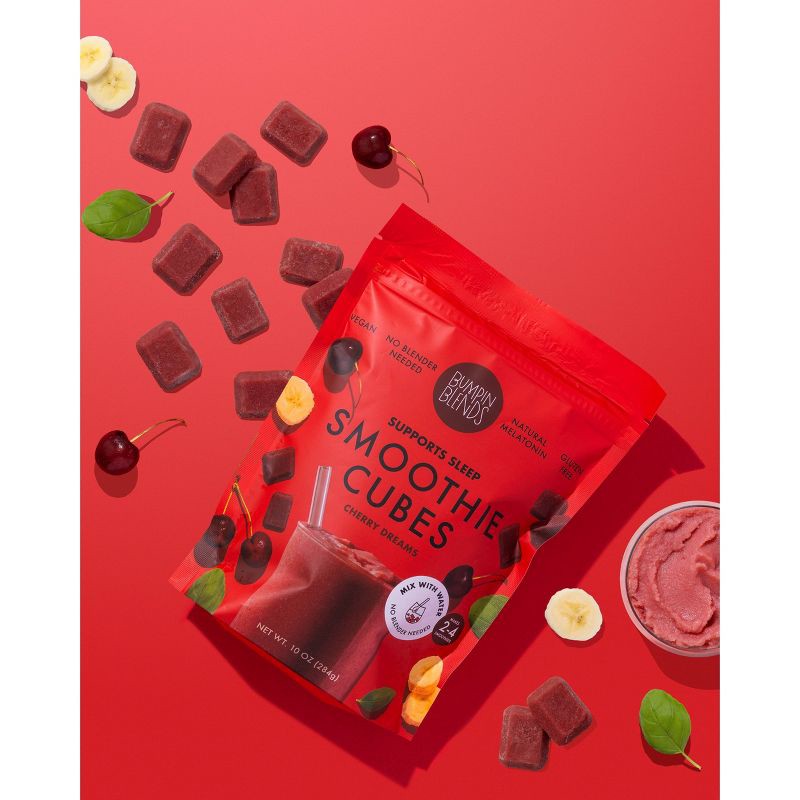 slide 6 of 7, Bumpin Blends Cherry Dreams Frozen Smoothie Cubes - 10oz, 10 oz