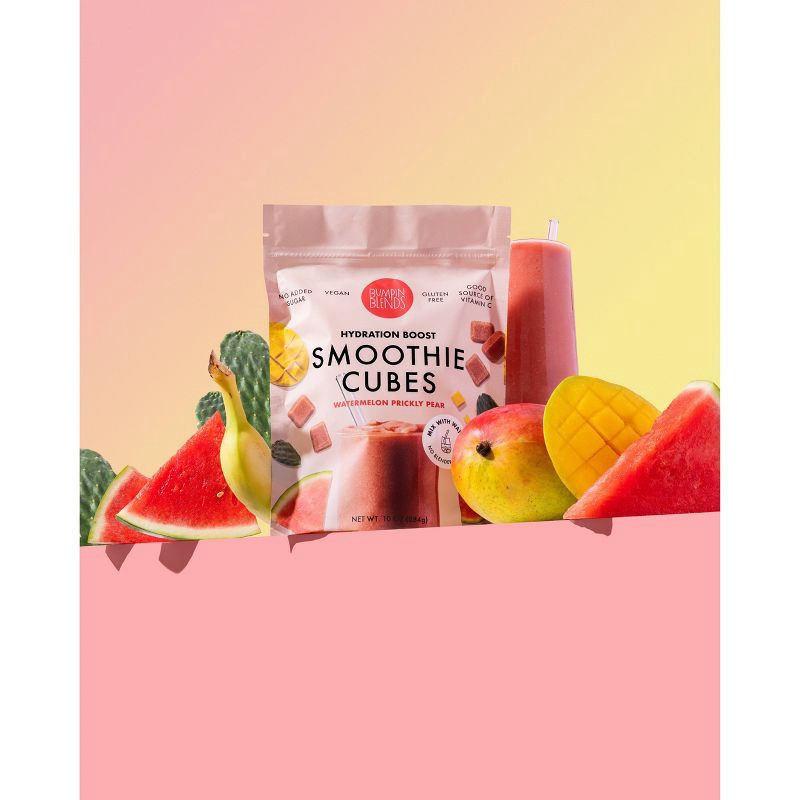 slide 5 of 7, Bumpin Blends Watermelon Prickly Pear Frozen Smoothie Cubes - 10oz, 10 oz