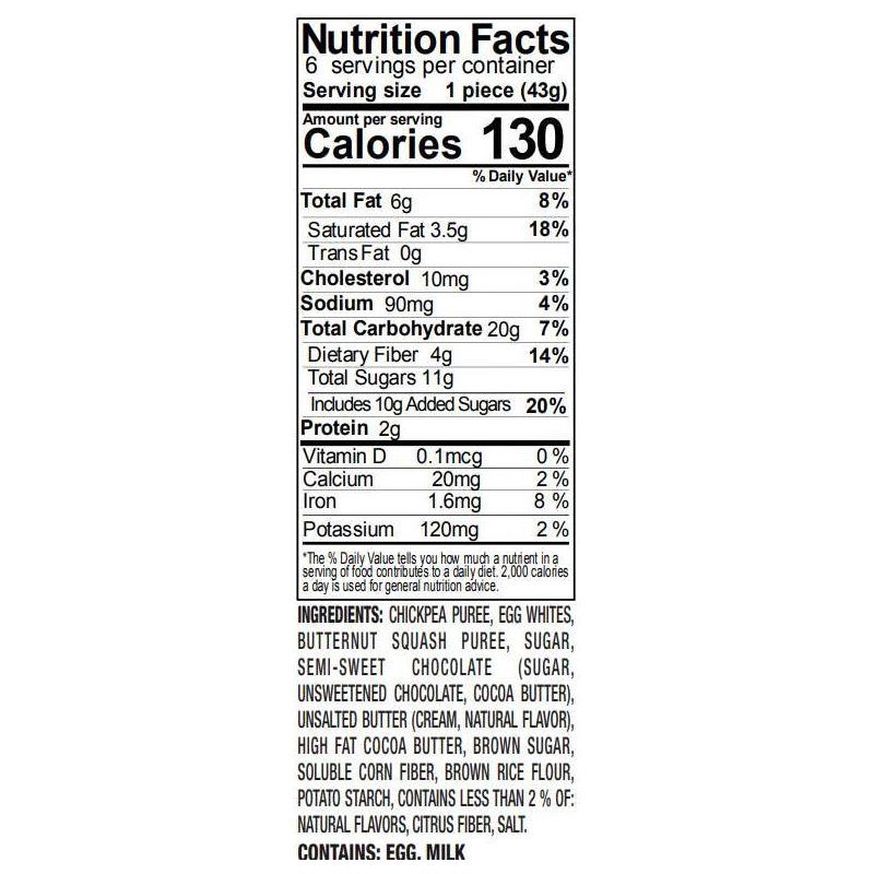 slide 5 of 5, Veggies Made Great Frozen Gluten Free Fudge Brownie Bites - 9oz/6ct, 6 ct; 9 oz
