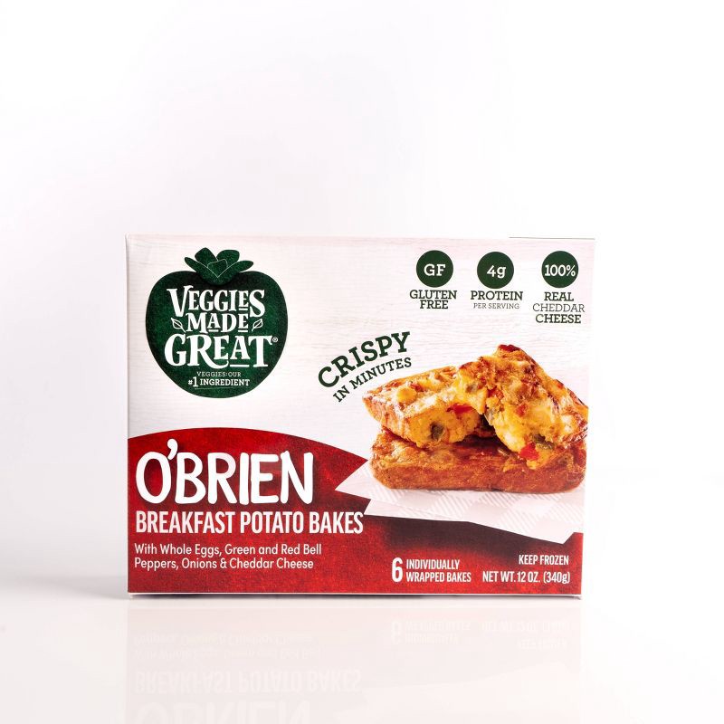 slide 2 of 5, Veggies Made Great Frozen Gluten Free O'Brien Potato Breakfast Bake - 12oz, 12 oz